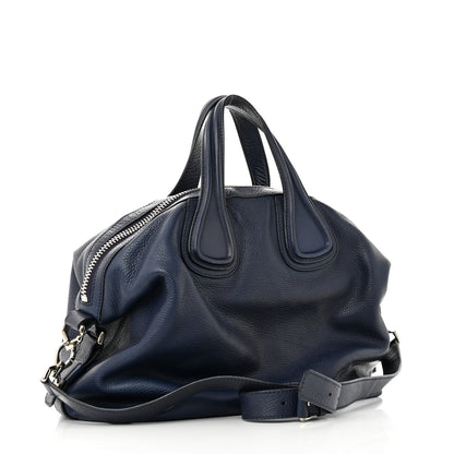 Givenchy Waxy Grained Calfskin Medium Nightingale Deep Blue 3 of 17