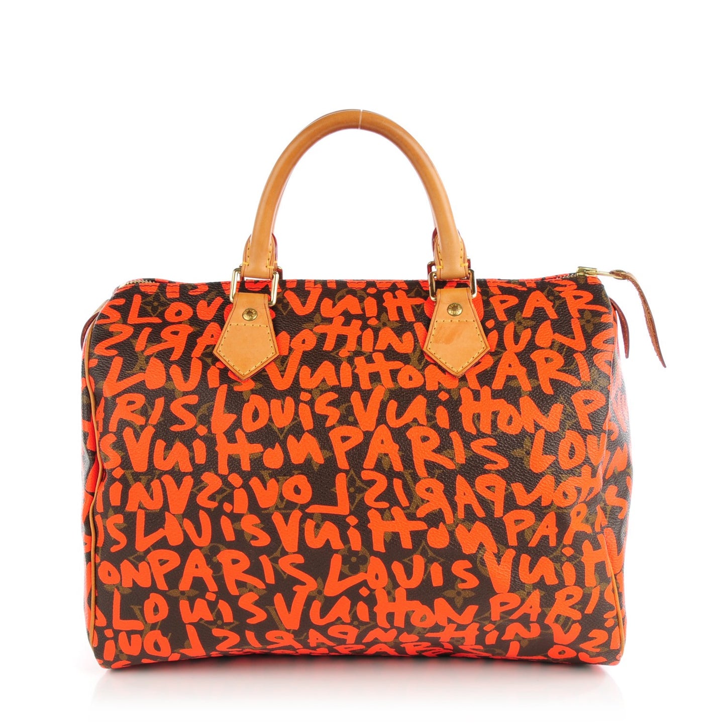Monogram Graffiti Speedy 30 Orange