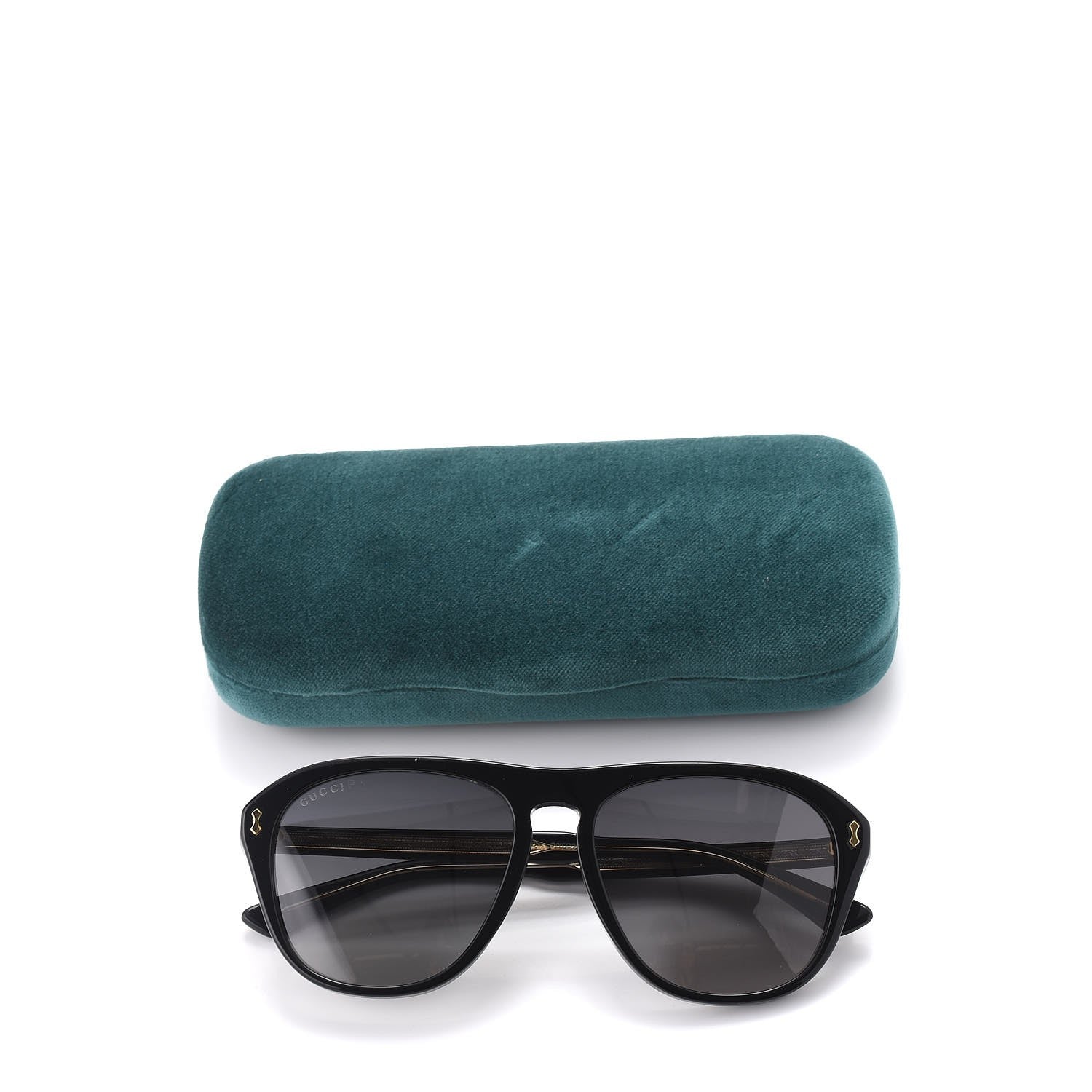Gucci Aviator Sunglasses GG0128S Black 9 of 9
