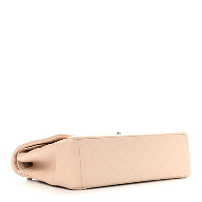 Chanel Caviar Quilted Maxi Double Flap Light Beige 4 of 12