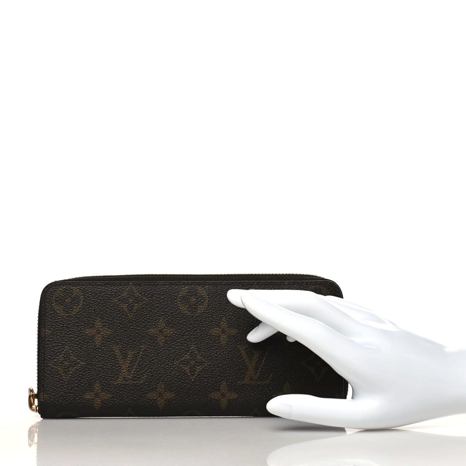 Louis Vuitton Monogram Clemence Wallet Rose Ballerine 4 of 7