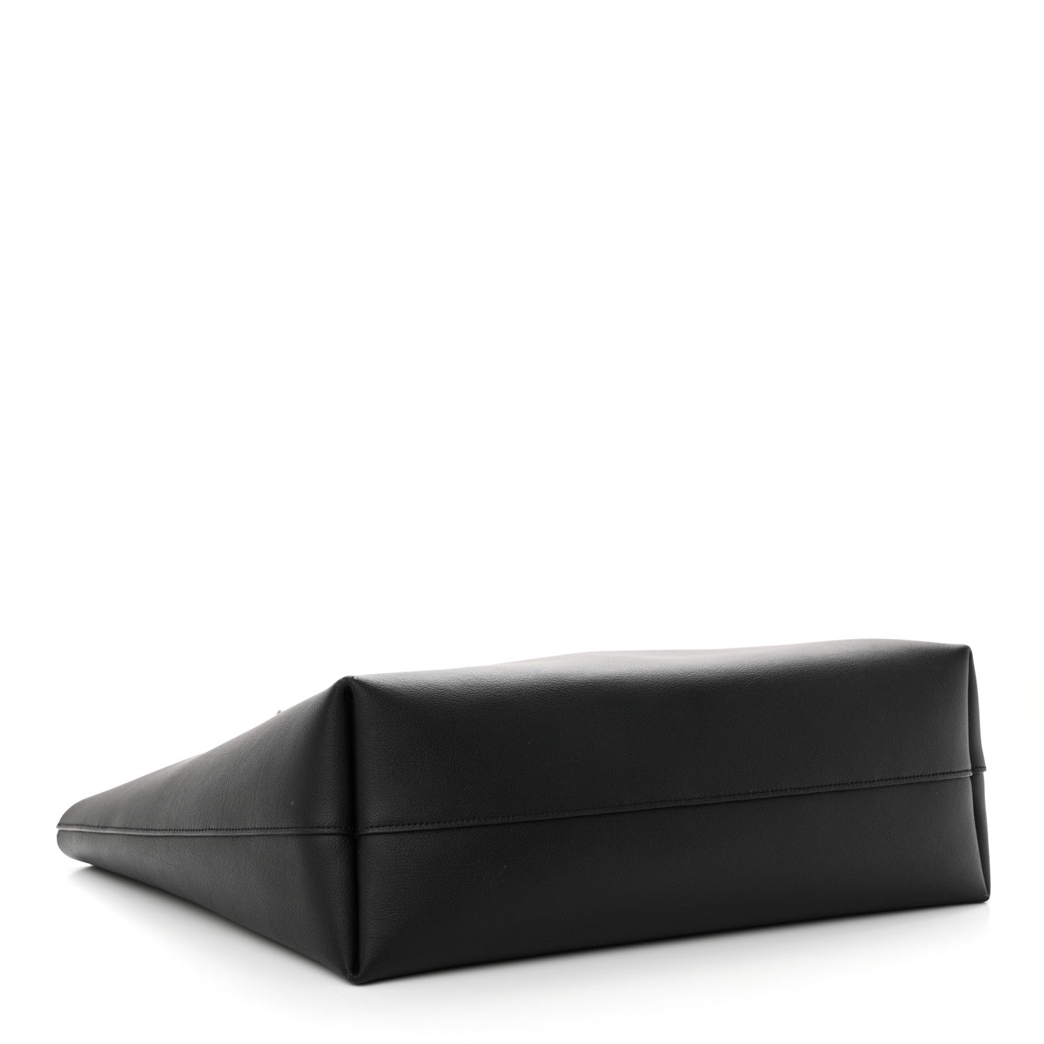Saint Laurent Calfskin Large Shopping Tote Black 5 of 13