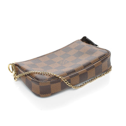 Louis Vuitton Damier Ebene Mini Pochette Accessories 4 of 8