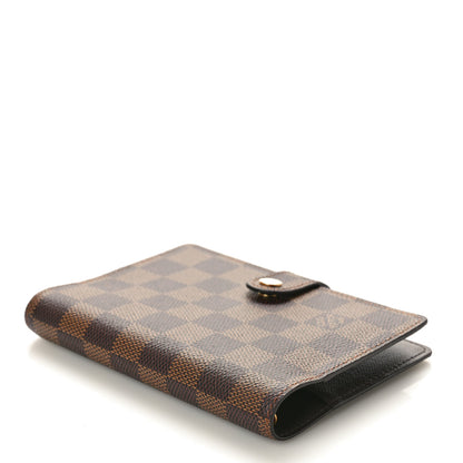Louis Vuitton Damier Ebene Small Ring Agenda Cover 4 of 7
