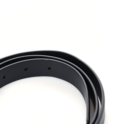 Chanel Calfskin Lambskin CC Chain Belt 95 38 Black Gold 8 of 8