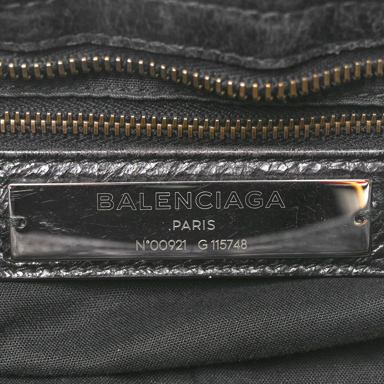 Balenciaga Agneau Classic Hardware City Black 6 of 11