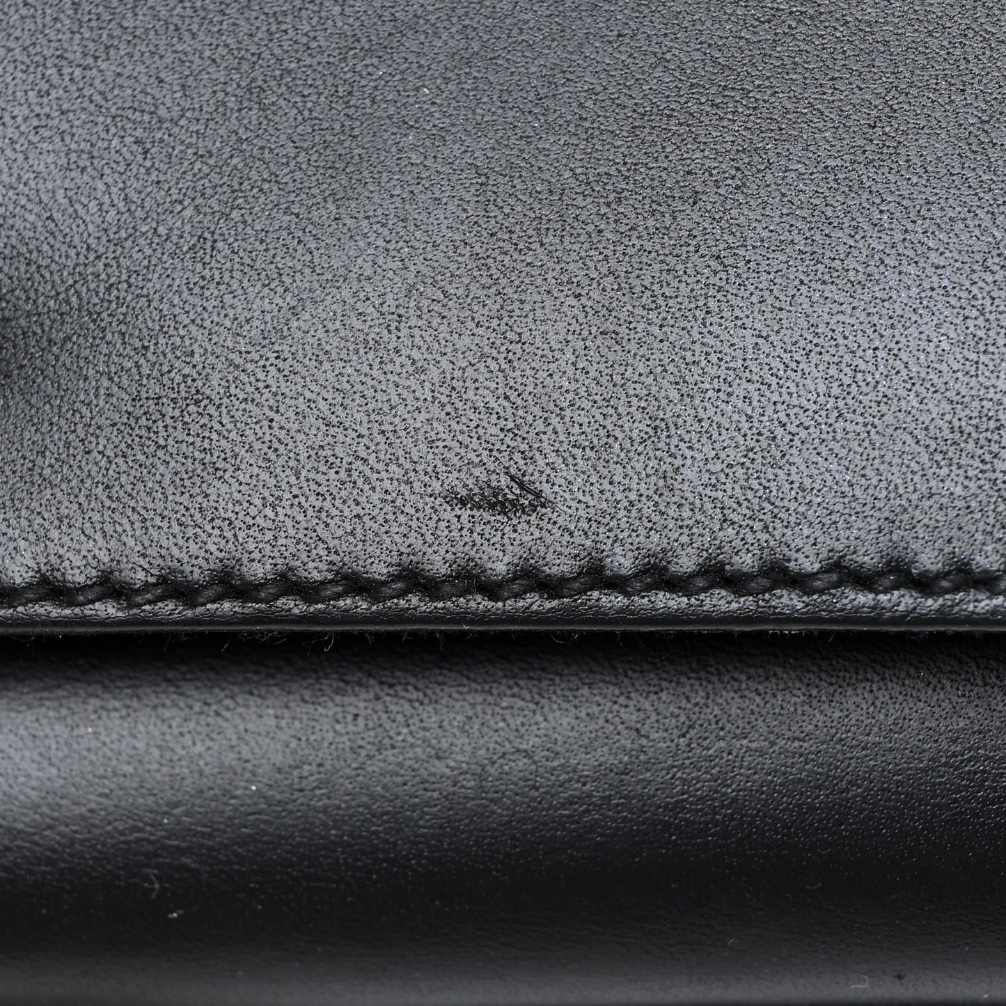 Calfskin Small Classic Monogram Kate Tassel Satchel Black