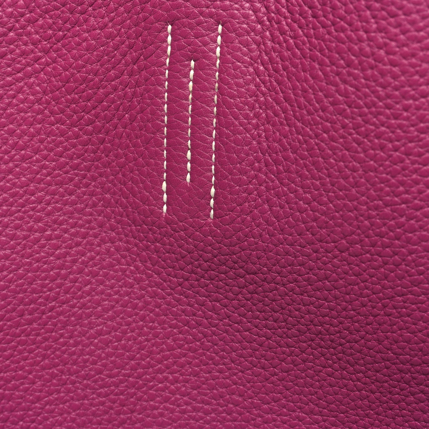 Hermes Taurillon Clemence Double Sens 36 Reversible Tote Marron Tosca 10 of 15