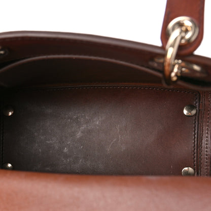 Christian Dior Calfskin K11 Original Masters Medium Lady Dior Brown 5 of 12