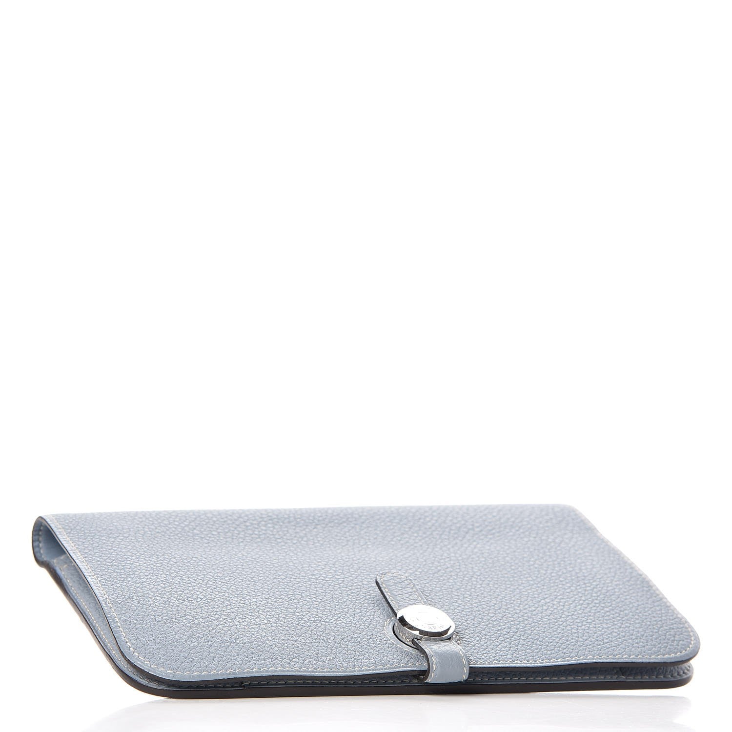 Hermes Togo Dogon Duo Wallet Bleu Lin 6 of 10
