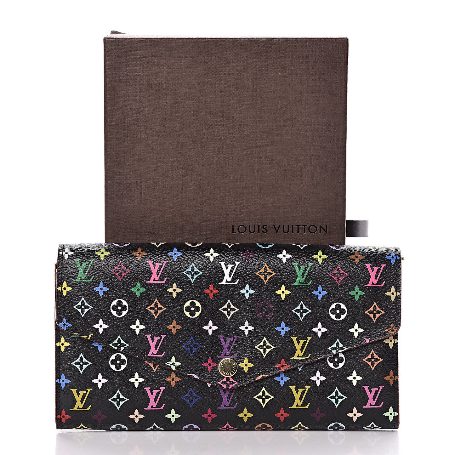 Monogram Multicolor Sarah Wallet NM Black Grenade