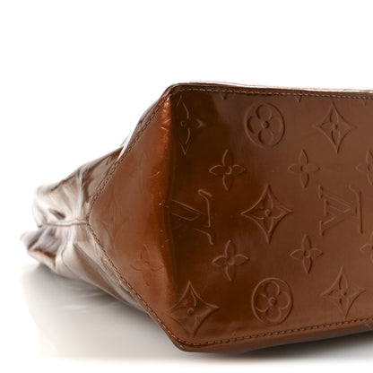 Louis Vuitton Vernis Reade MM Bronze 8 of 9