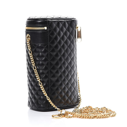 Gucci Calfskin Trapuntata Zumi Belt Bag Black 2 of 9