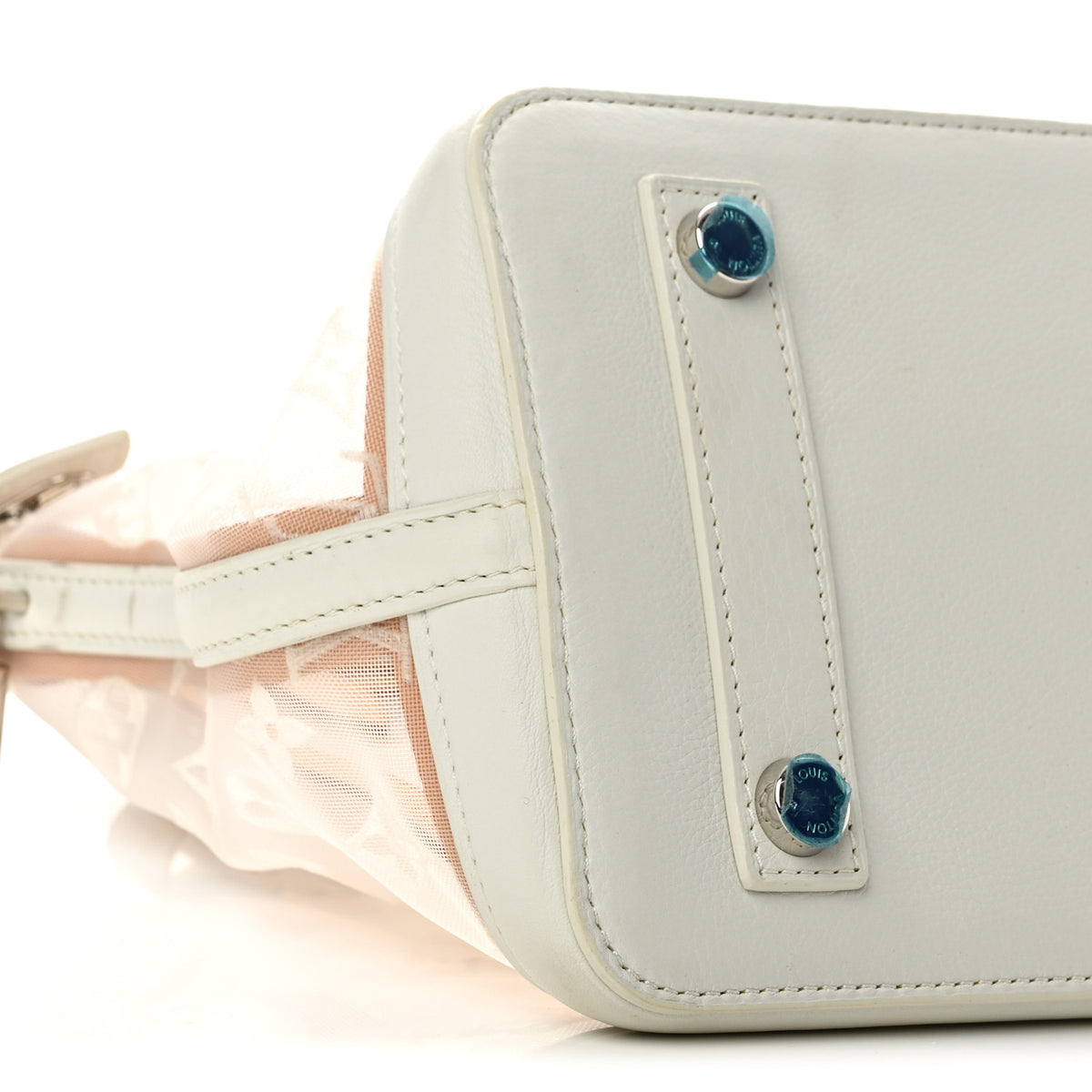 Monogram Transparence Lockit White