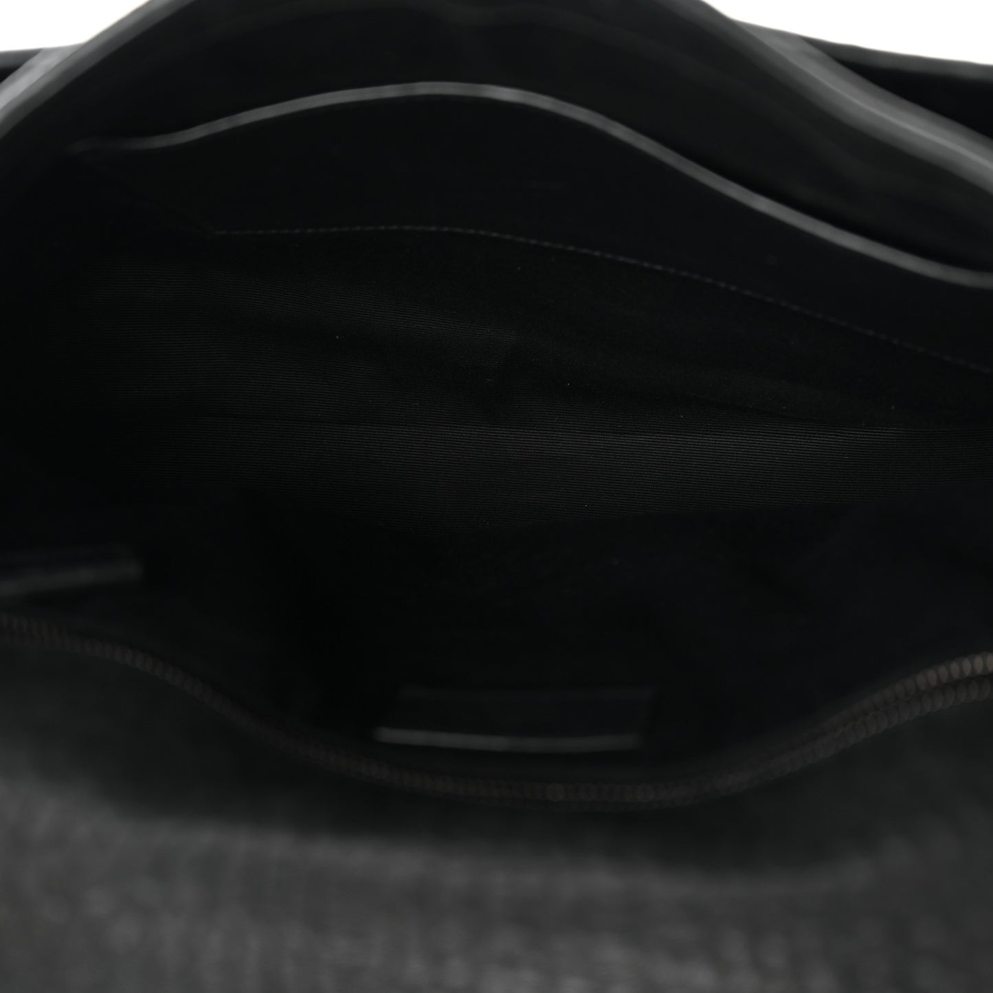 Grained Lambskin Monogram Large Niki Chain Satchel Black