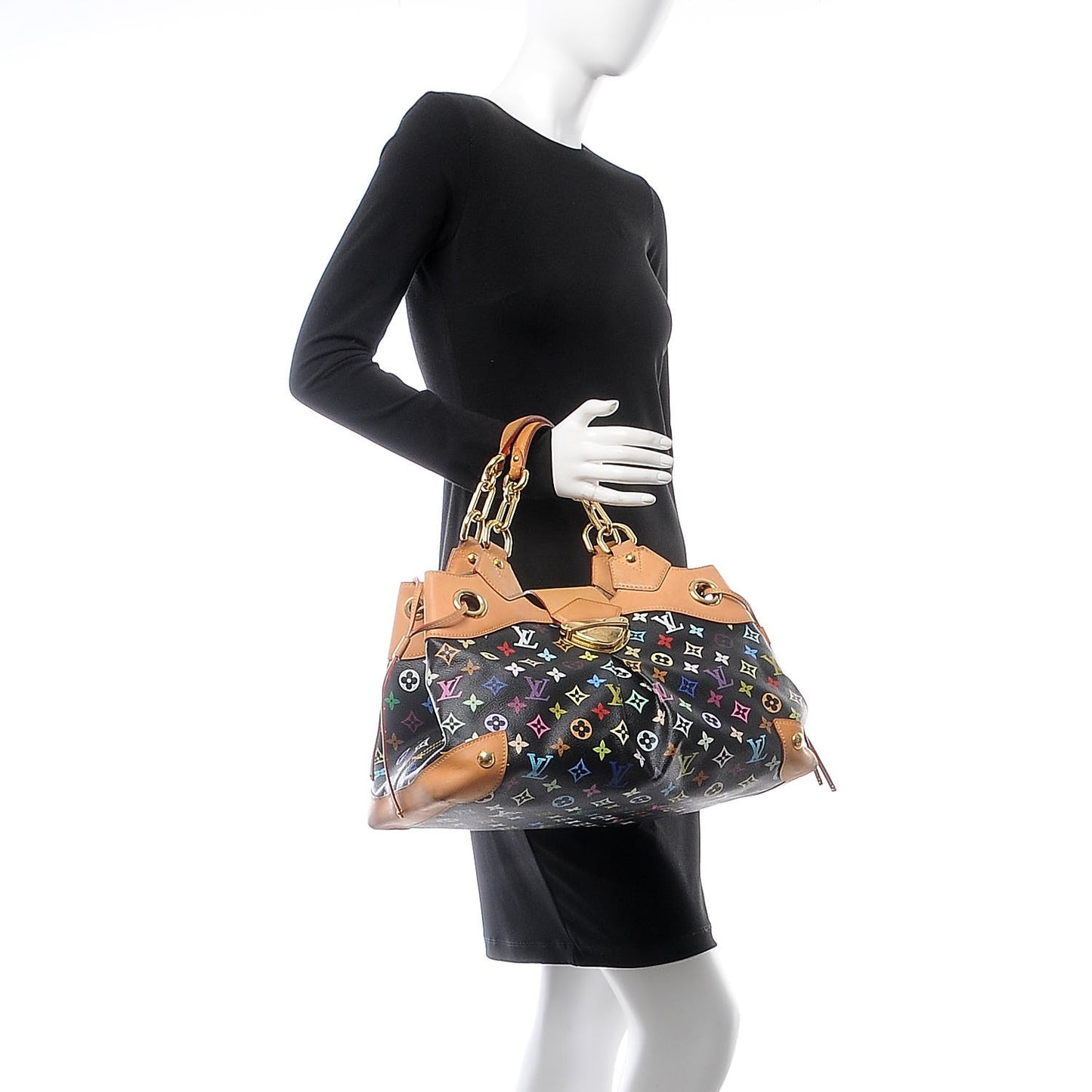 Monogram Multicolor Ursula Black