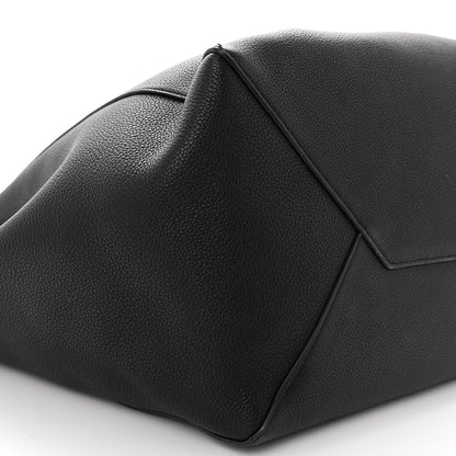 Celine Soft Grained Calfskin Medium Belt Cabas Phantom Black 8 of 18