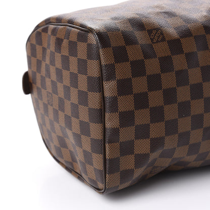 Louis Vuitton Damier Ebene Speedy 30 6 of 10