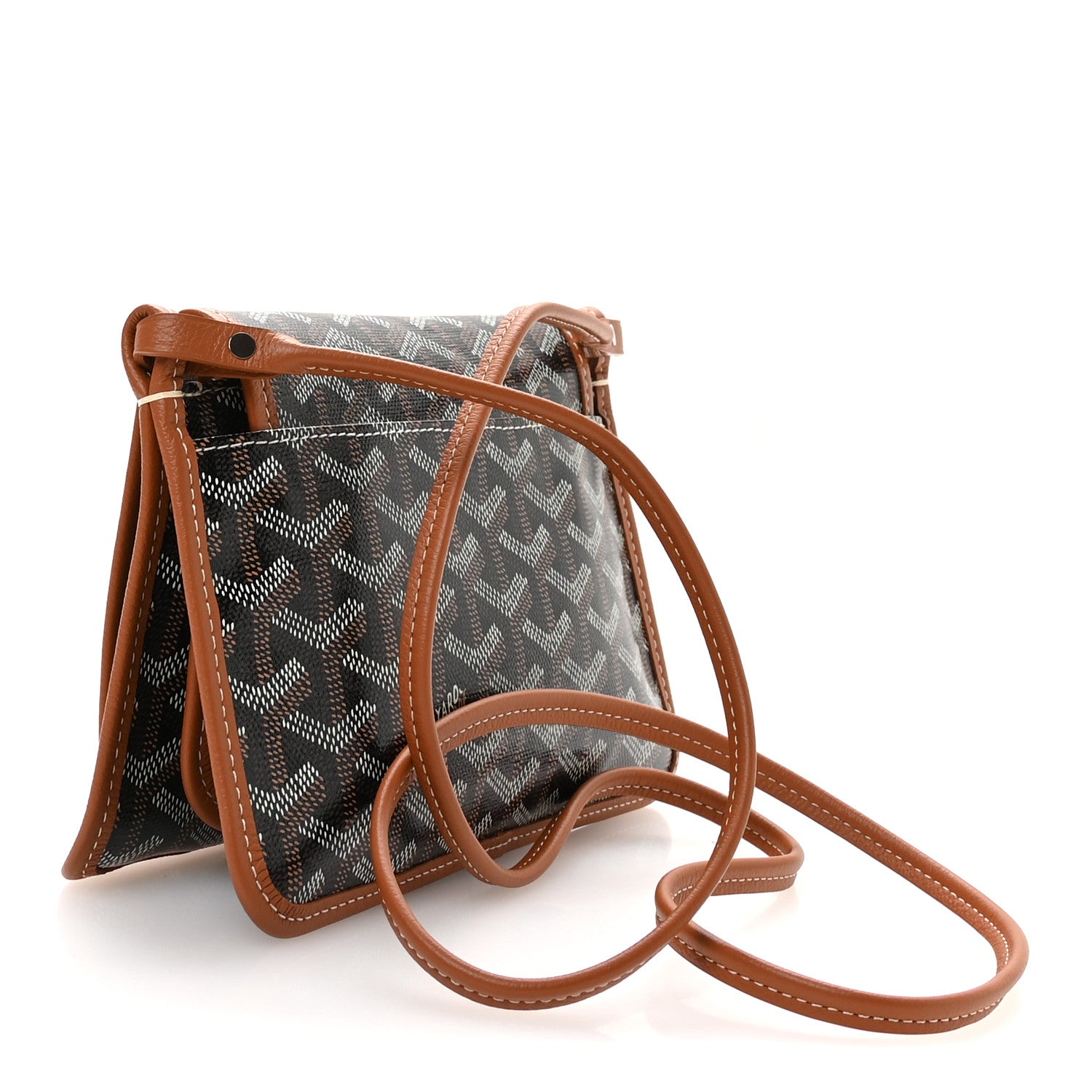 Goyard Goyardine Plumet Wallet Clutch Black Gold 3 of 10
