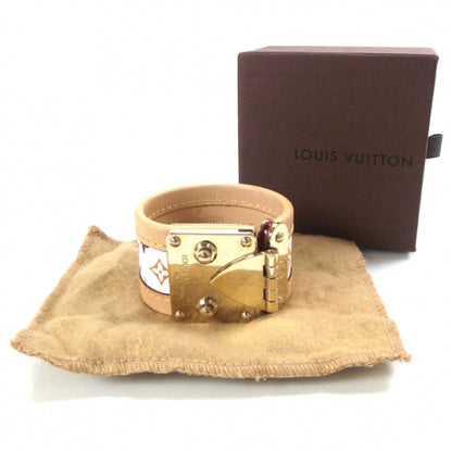 Louis Vuitton Monogram Multicolor S Lock Bracelet White 3 of 6