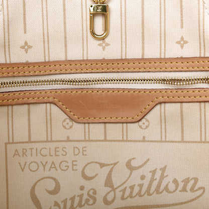 Louis Vuitton Damier Azur Neverfull MM 9 of 11