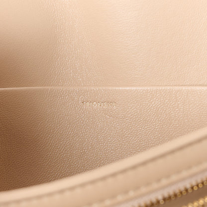 Celine Shiny Calfskin Medium Triomphe Nude 6 of 12