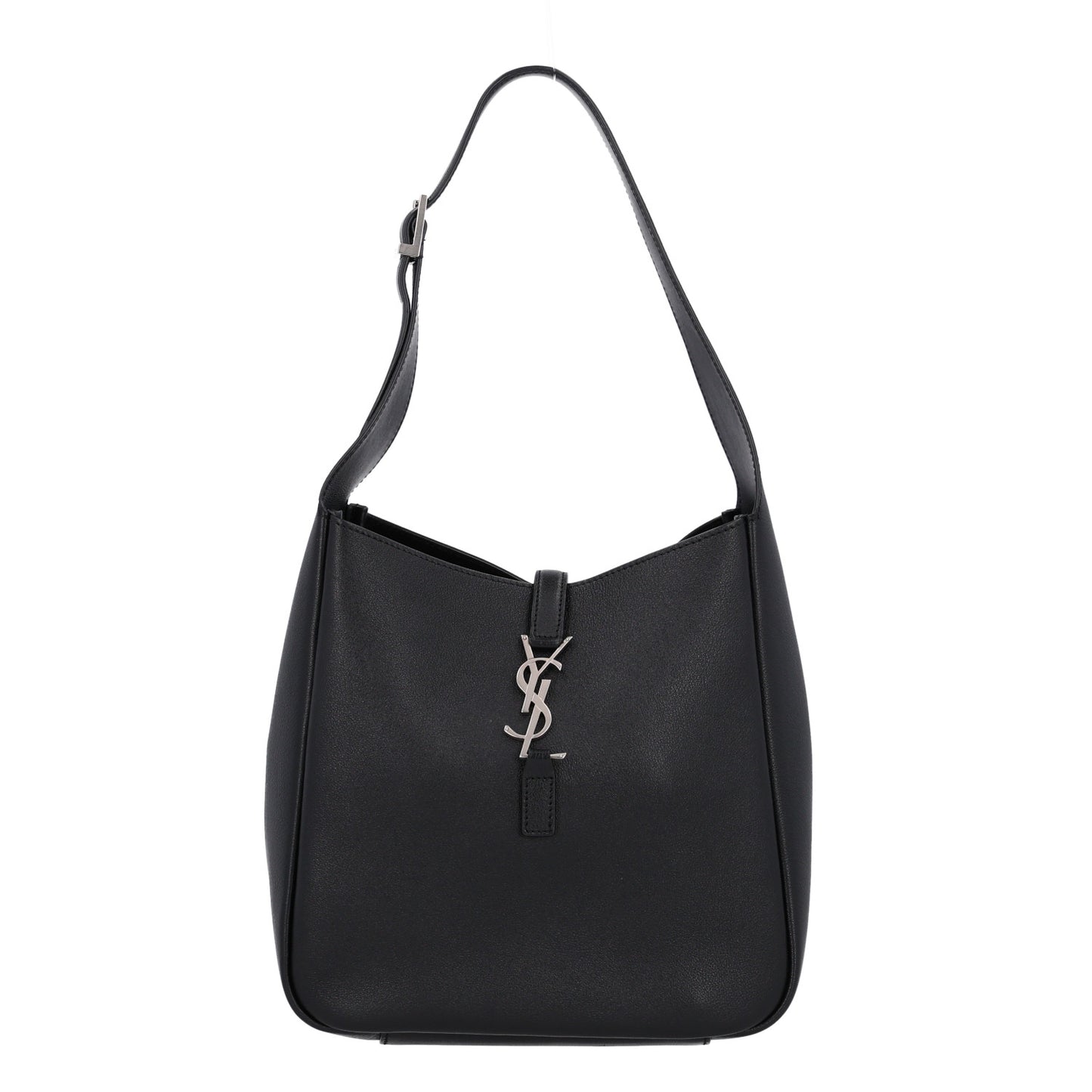Smooth Calfskin Small Le 5 A 7 Soft Hobo Black