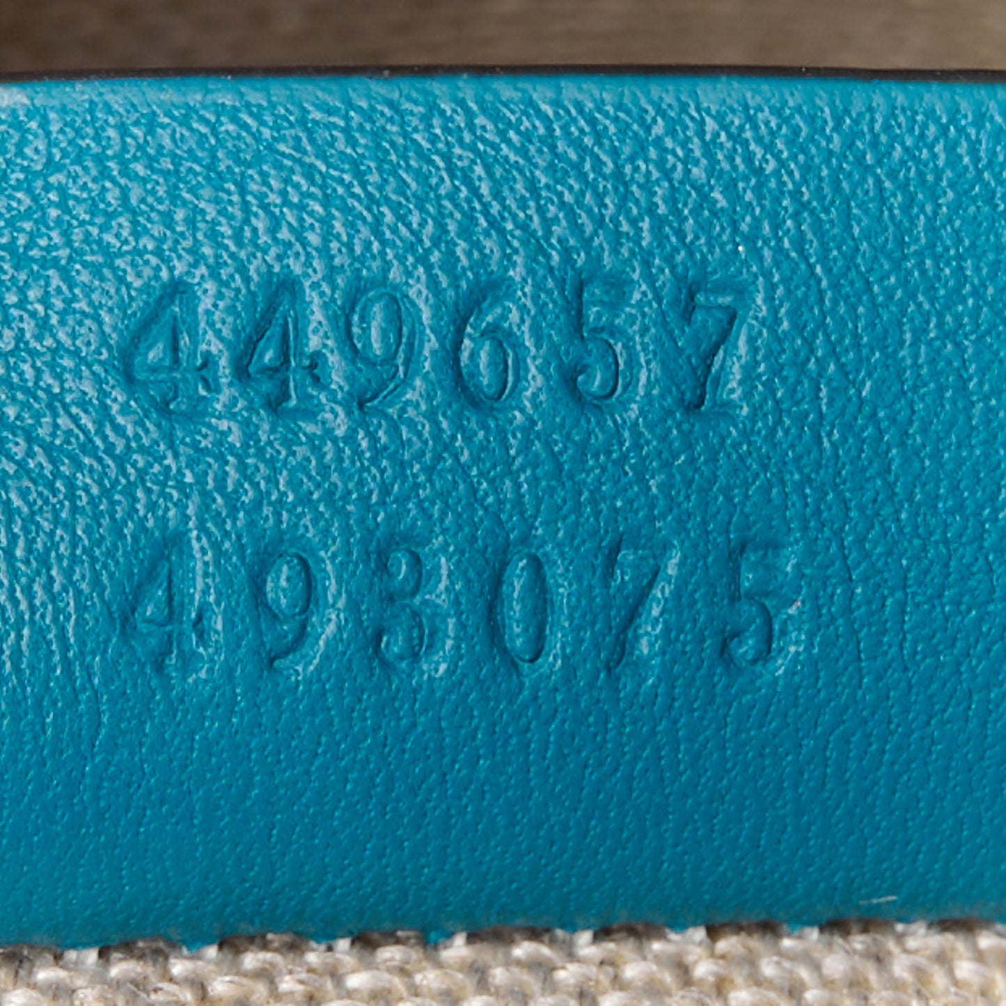 Soft Microguccissima Dome Satchel Deep Cobalt
