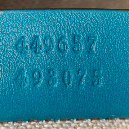 Gucci Soft Microguccissima Dome Satchel Deep Cobalt 7 of 13
