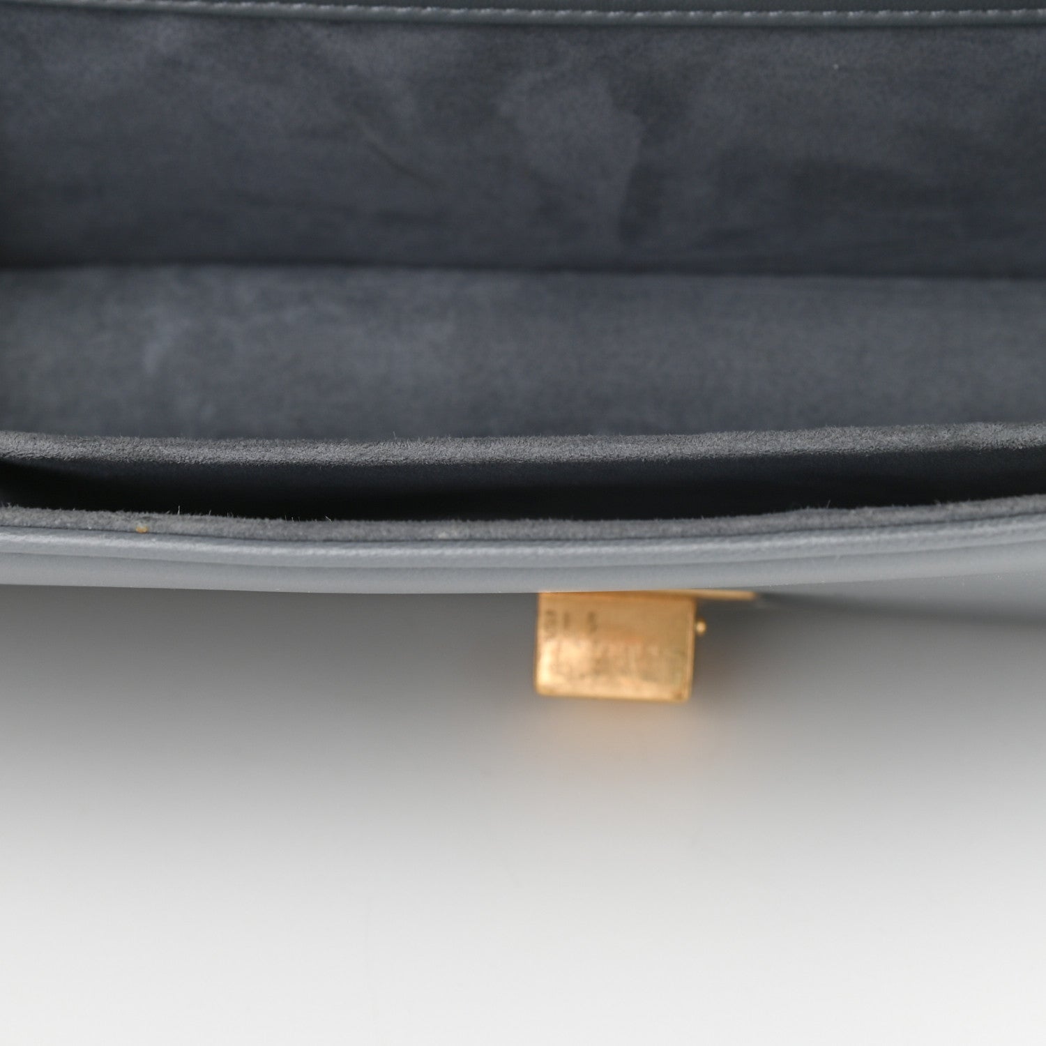Christian Dior Calfskin Studded Small Diorama Flap Bag Grey 13 of 13