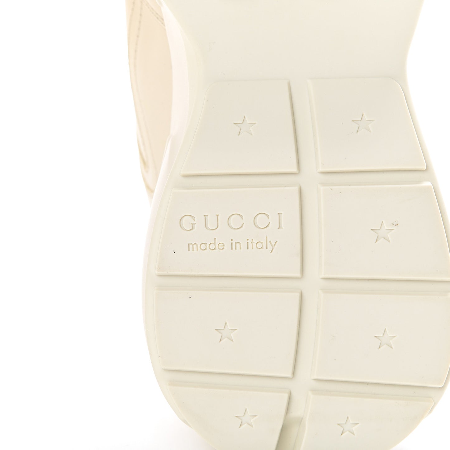 Calfskin Logo Womens Rhyton Sneakers 39 Ivory