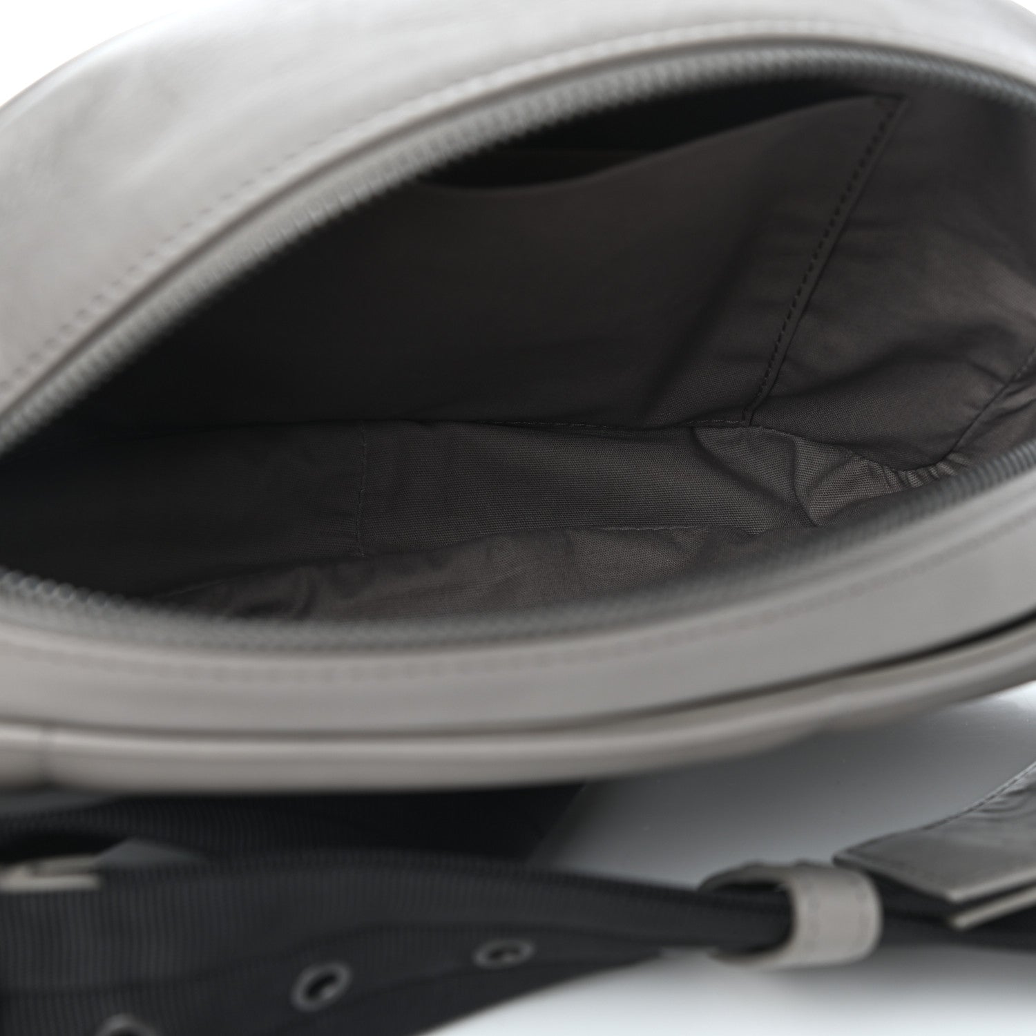 Bottega Veneta Nappa Intrecciato Belt Bag Dark Cement 5 of 9