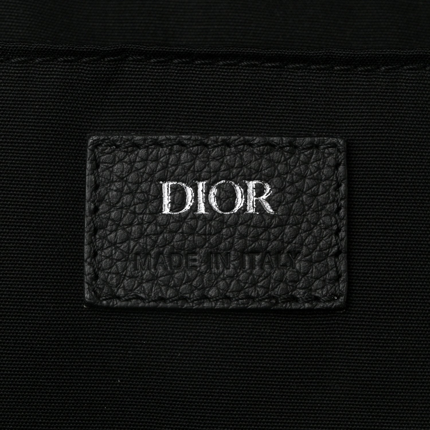 Christian Dior Oblique Calfskin Rider Backpack Beige Black 6 of 10