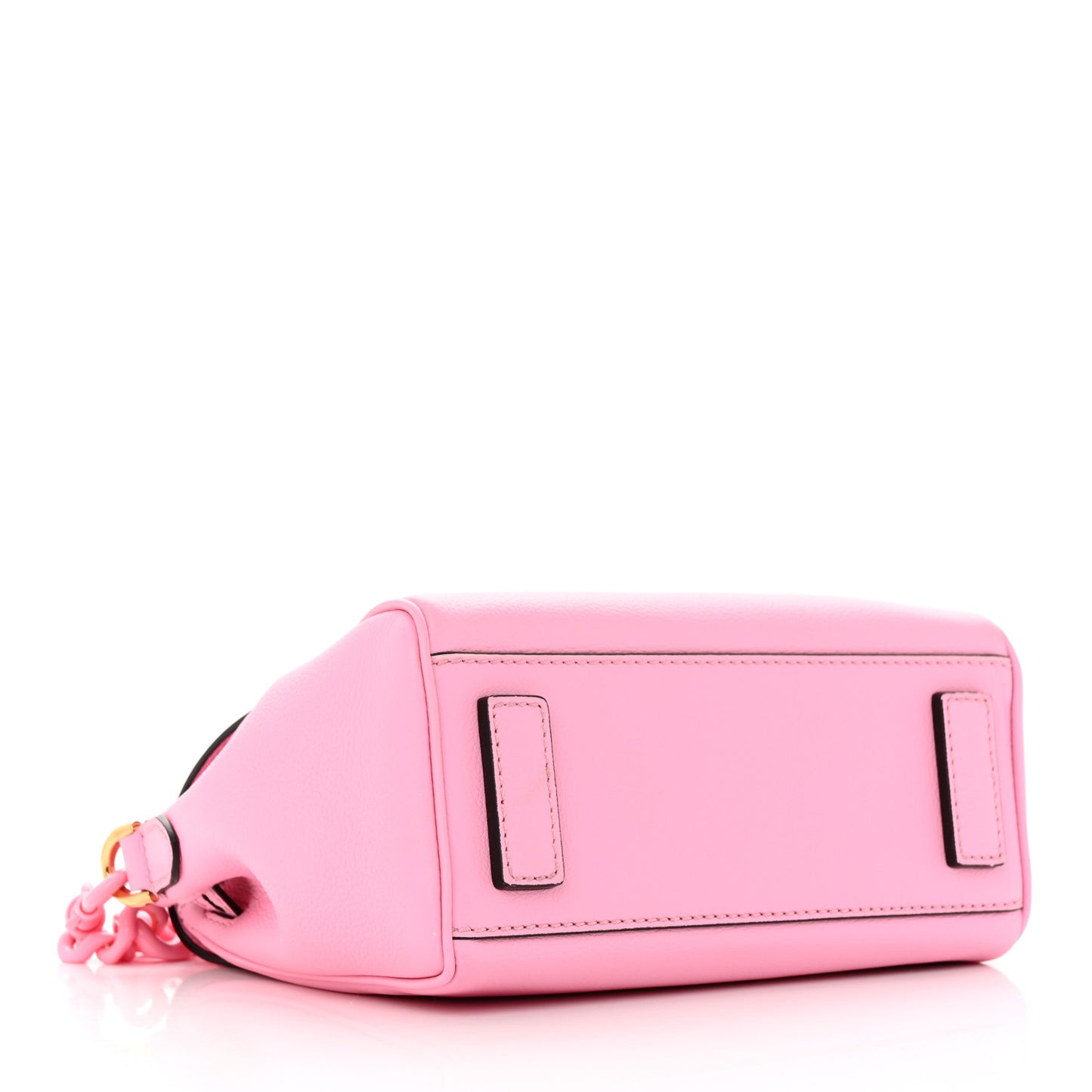 Grained Calfskin Small La Medusa Top Handle Bag Pink