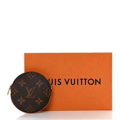 Louis Vuitton Monogram Round Coin Purse 8 of 8