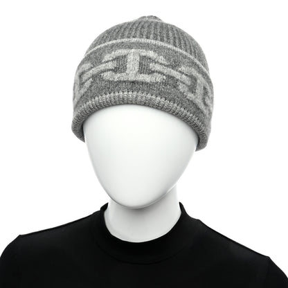 Hermes Cashmere Knit Heaven Beanie M Charbon Flanelle 2 of 5