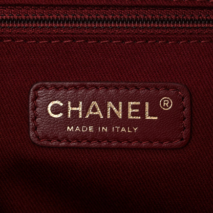 Chanel Crumpled Grained Calfskin Quilted Large Shiva Flap Black 6 of 13