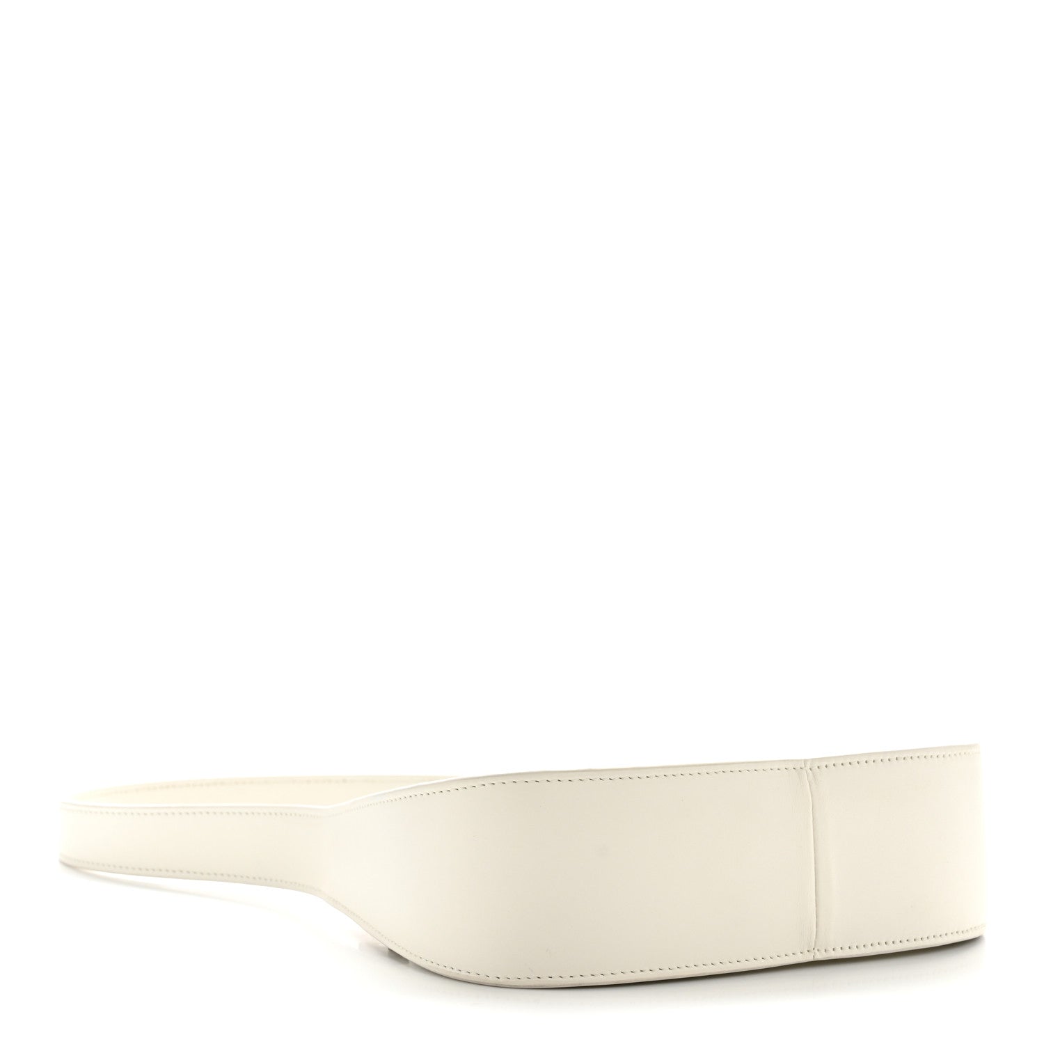 The Row Smooth Calfskin Half Moon Shoulder Bag New Ivory 4 of 12
