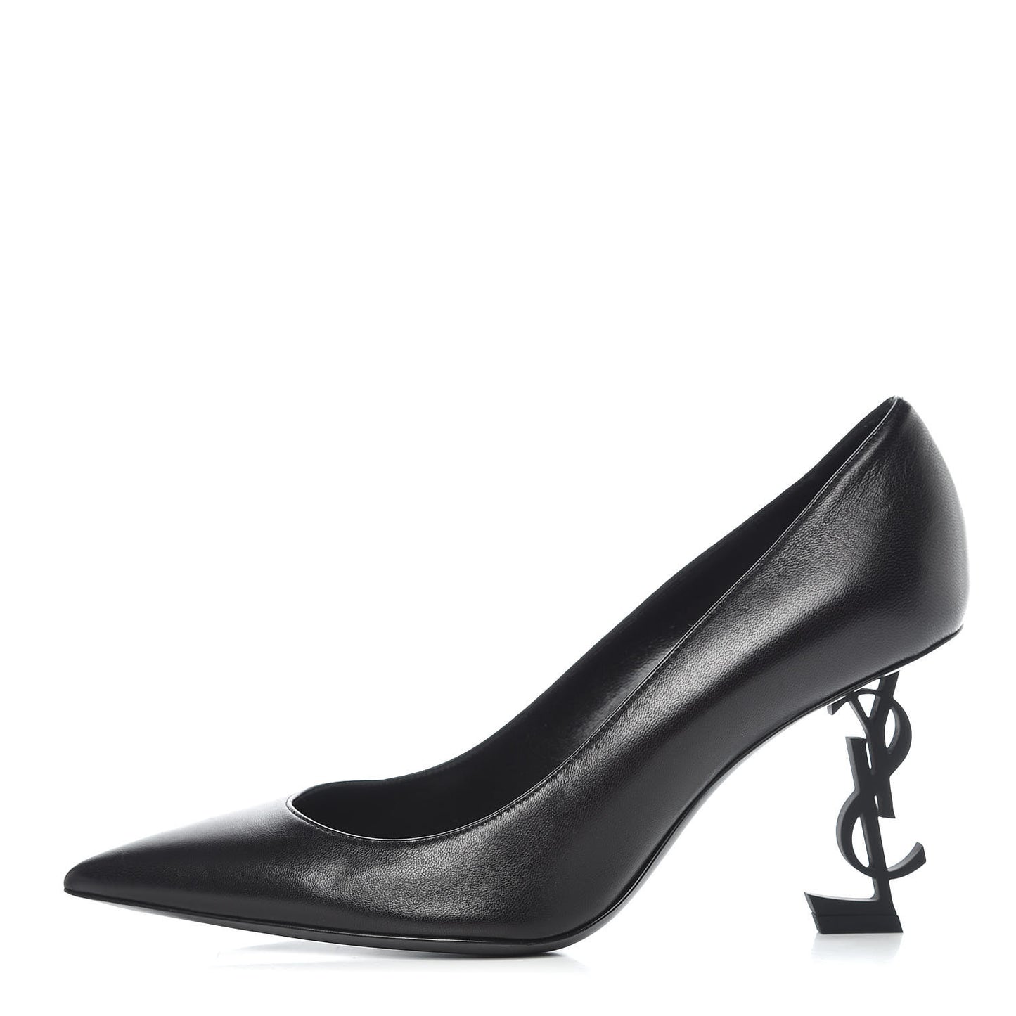 Calfskin Opyum 85 Pumps 38.5 Black