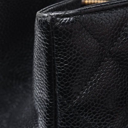 Chanel Caviar Quilted Grand Shopping Tote GST Black 25 of 28