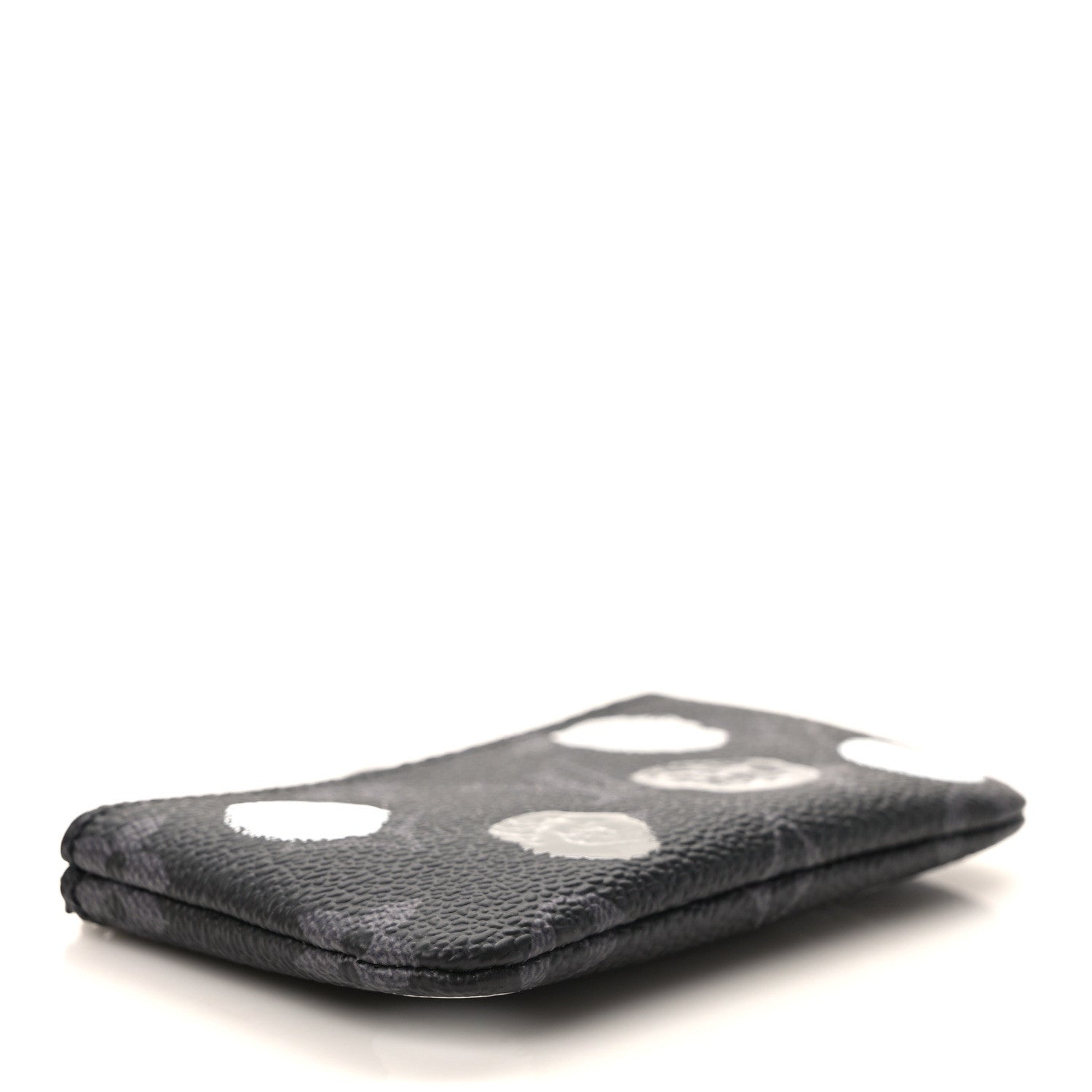 Louis Vuitton LV X YK Monogram Eclipse Key Pouch Black Silver 4 of 8