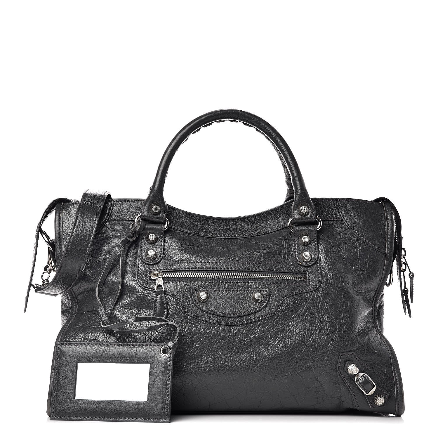 Balenciaga Agneau Giant 12 Silver Hardware City Gris Fossile 1 of 13