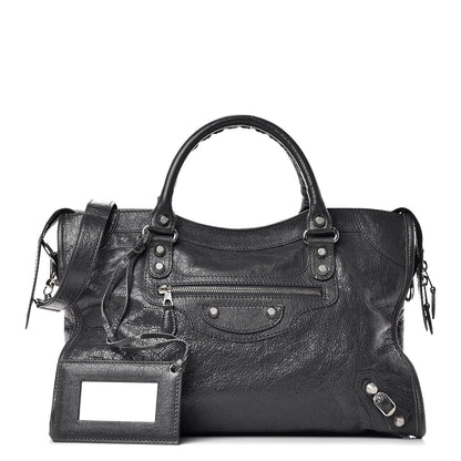 Balenciaga Agneau Giant 12 Silver Hardware City Gris Fossile 1 of 13