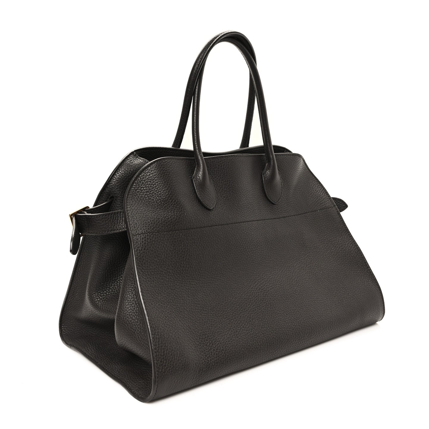 Matte Grained Calfskin Soft Margaux 15 Mocha