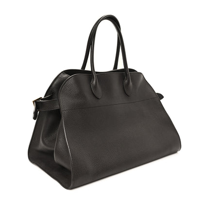 The Row Matte Grained Calfskin Soft Margaux 15 Mocha 3 of 10