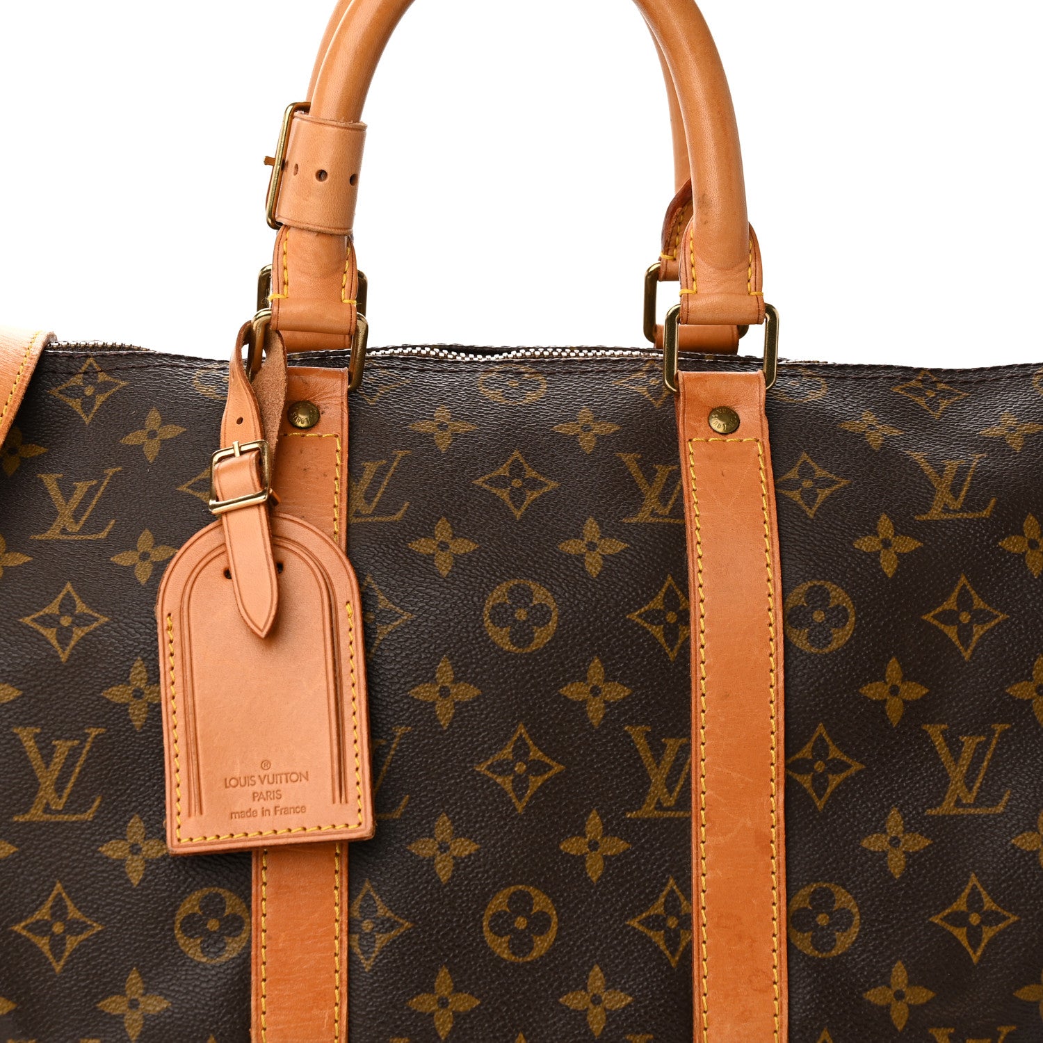 Louis Vuitton Monogram Keepall Bandouliere 45 8 of 20