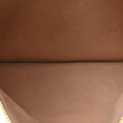 Salvatore Ferragamo Grained Calfskin Medium Studio Top Handle Bag Beige 7 of 12