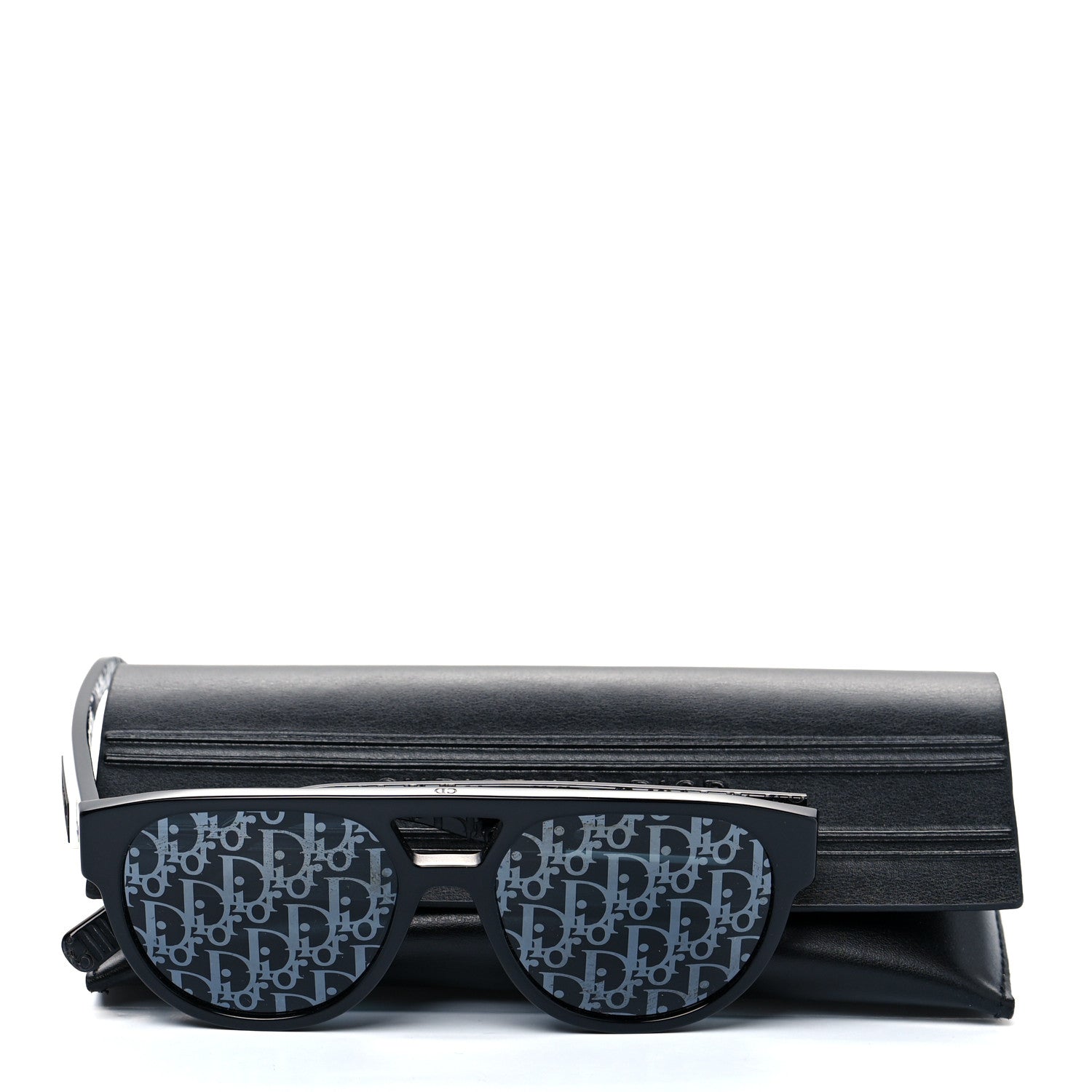 Christian Dior Acetate DiorB23 R1I Oblique Sunglasses Black 8 of 8