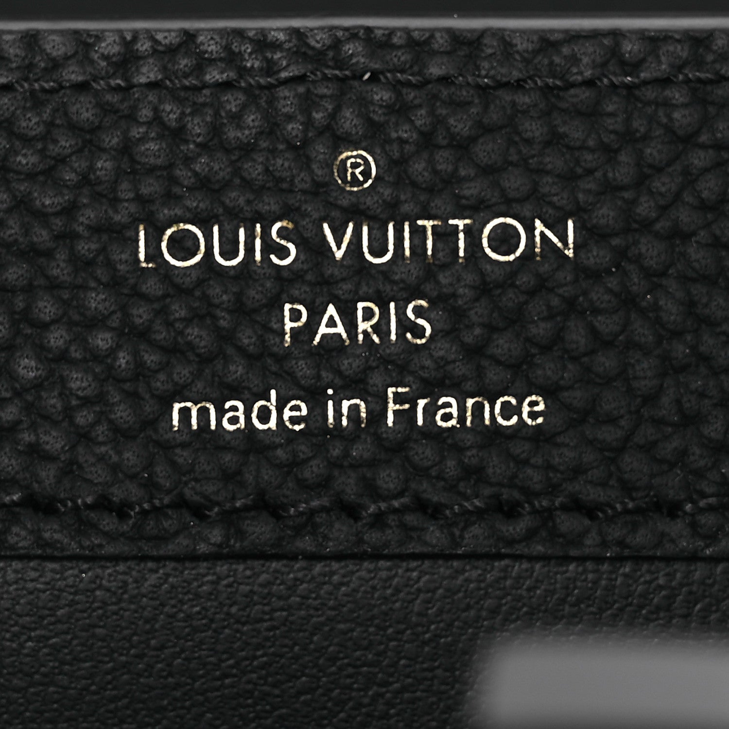 Louis Vuitton Taurillon Capucines East West Mini Matte Black 7 of 17