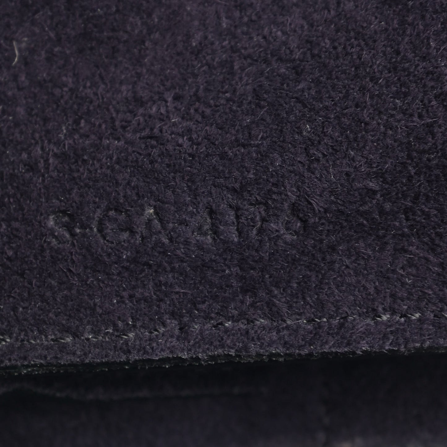 Grained Calfskin Micro Belt Bag Black